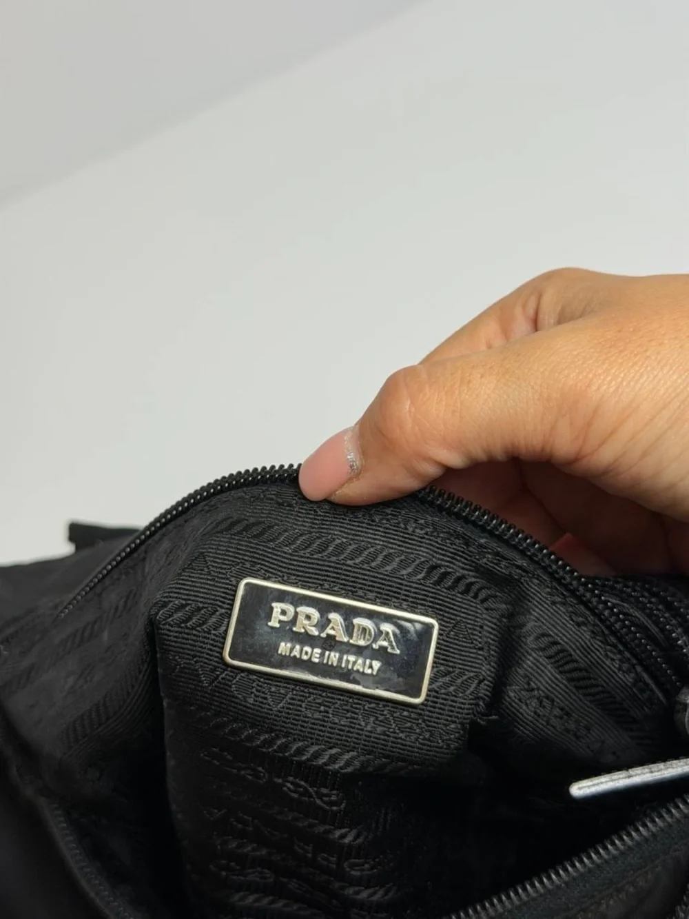 Prada Tessuto Nylon Messenger Shoulder Bag